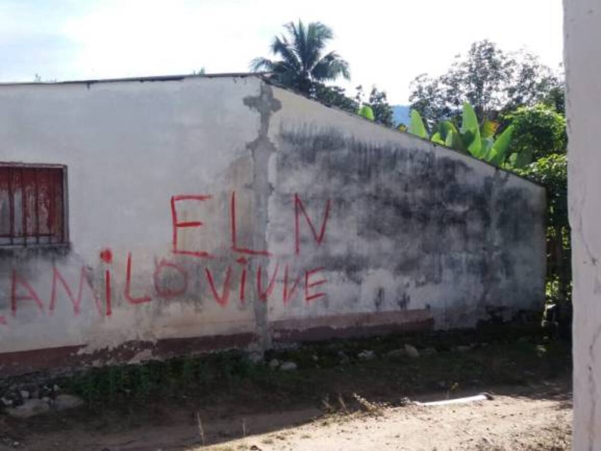 Hay temor en El Playón por presunta presencia del ELN