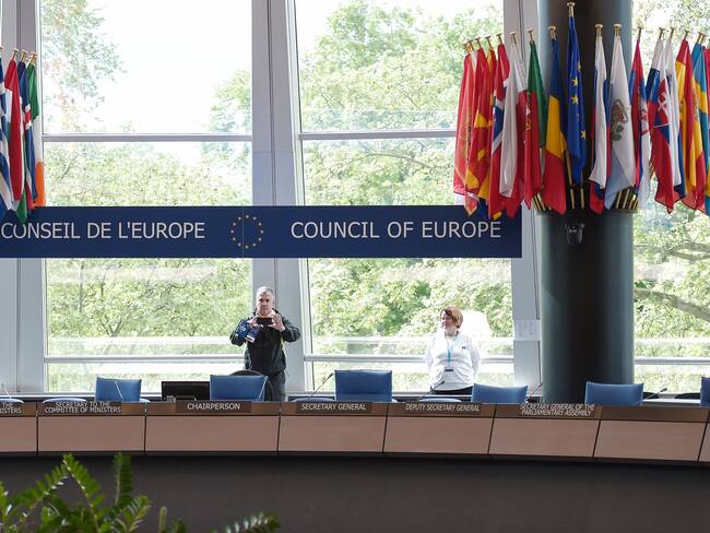 Sede del Consejo de Europa.
(Foto: FREDERICK FLORIN/AFP via Getty Images)