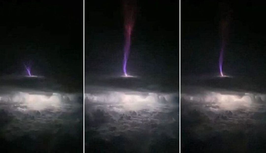 Rayo invertido en Oklahoma