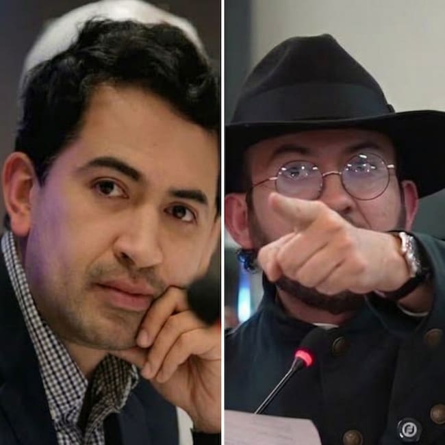 Los congresistas protagonizaron un enfrentamiento verbal por las preguntas sobre la gestión en Duitama.