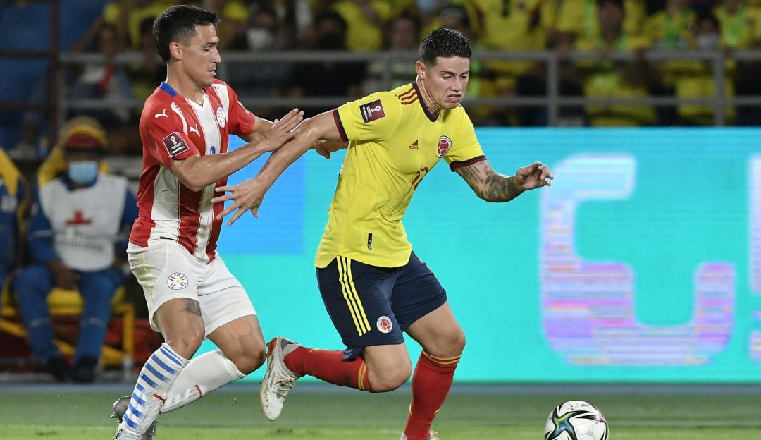 Colombia vs Paraguay en 2021