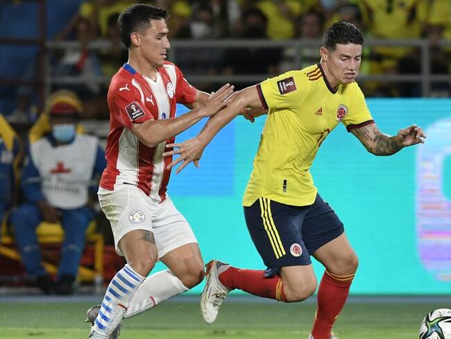 Colombia vs Paraguay en 2021