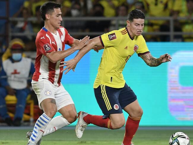 Colombia vs Paraguay en 2021