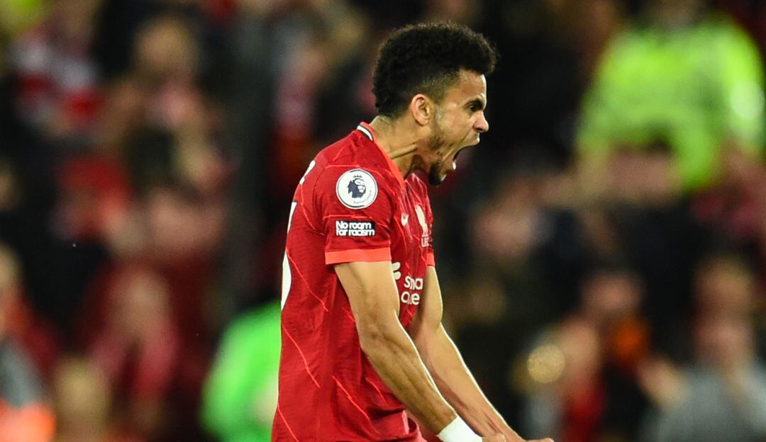 Luis Díaz con Liverpool.