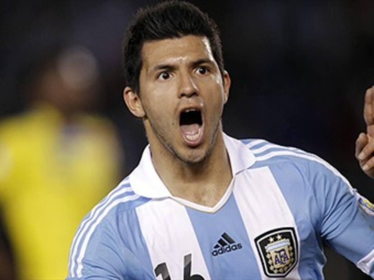 Sergio Agüero será baja de Argentina ante Venezuela y Bolivia