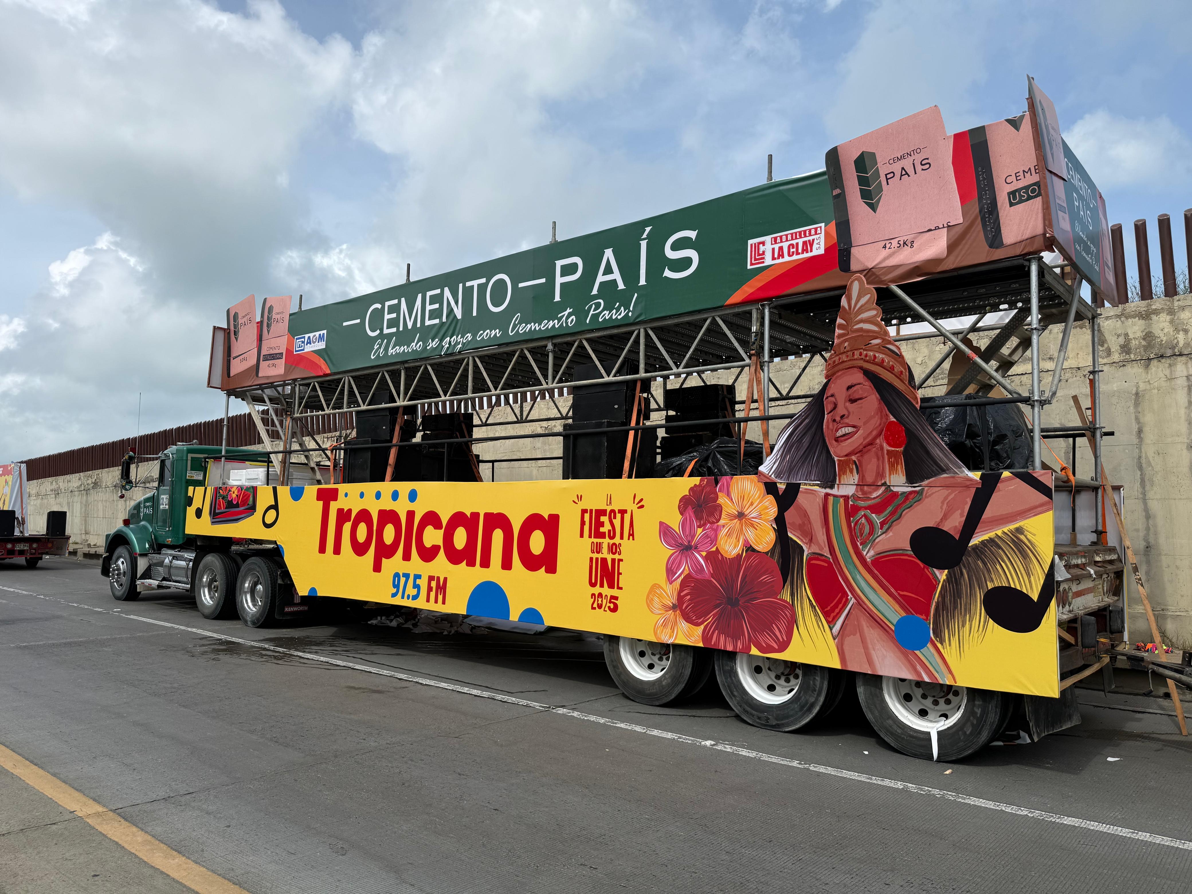 Tropicana Stereo 97.5 FM y Cemento País juntos en el Bando 2025