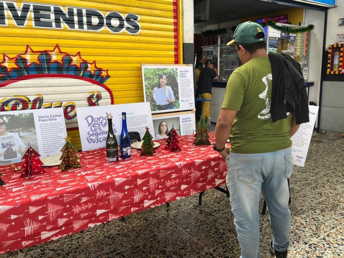 Exposición fotográfica “Donde estén los seguiremos buscando” en el Eje Cafetero