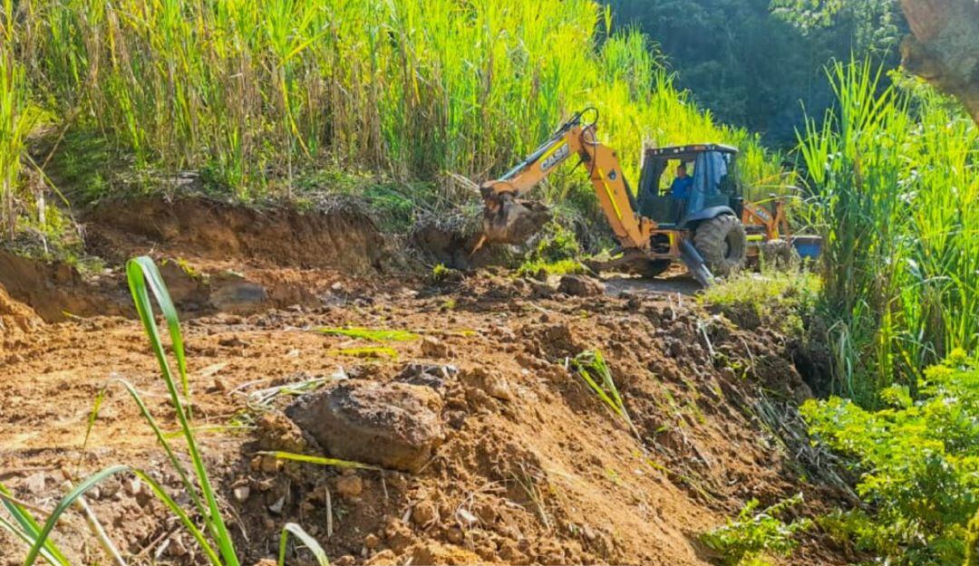 Intervención de la red vial en Supía