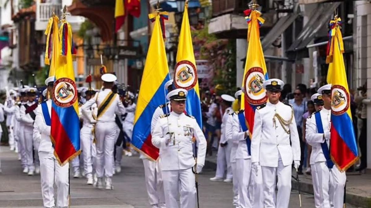 Así será el desfile de 20 de julio en Cartagena