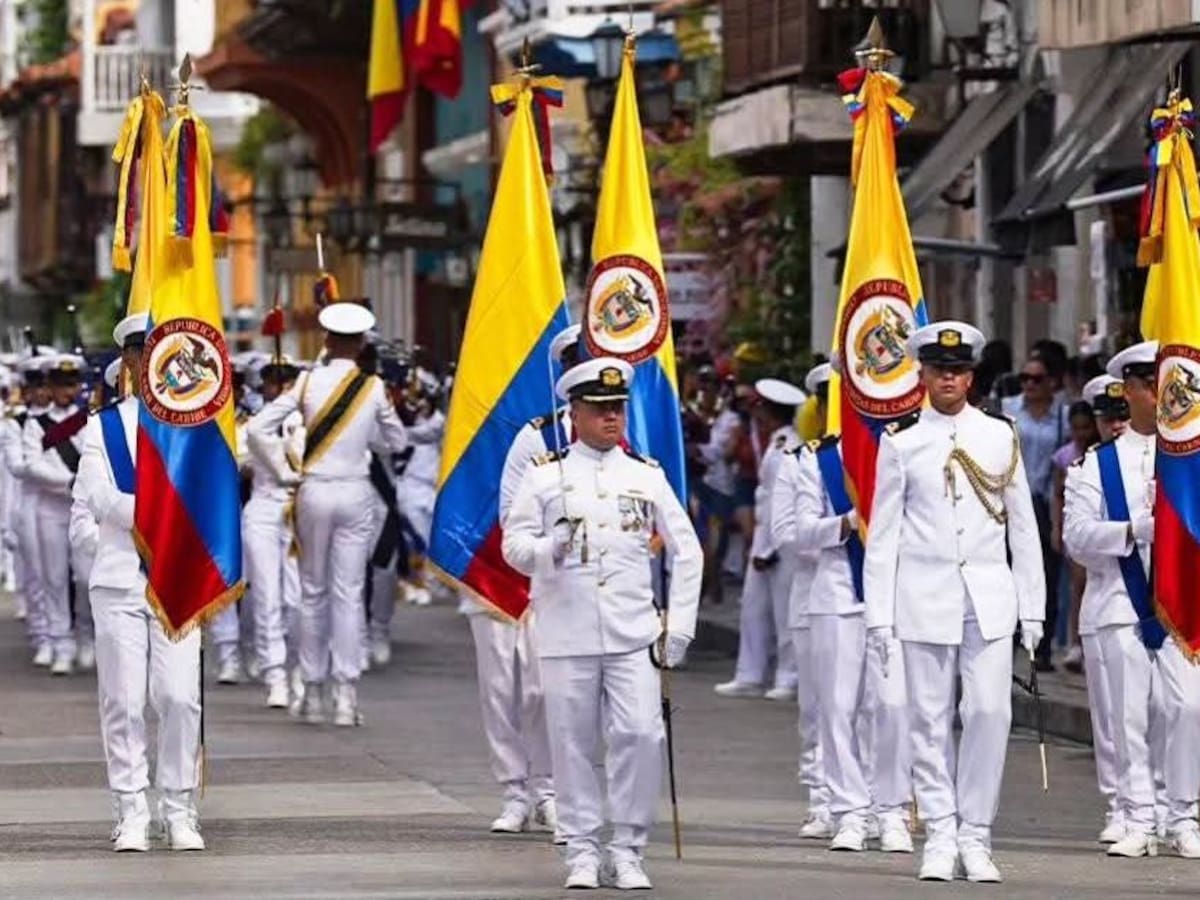 Así será el desfile de 20 de julio en Cartagena
