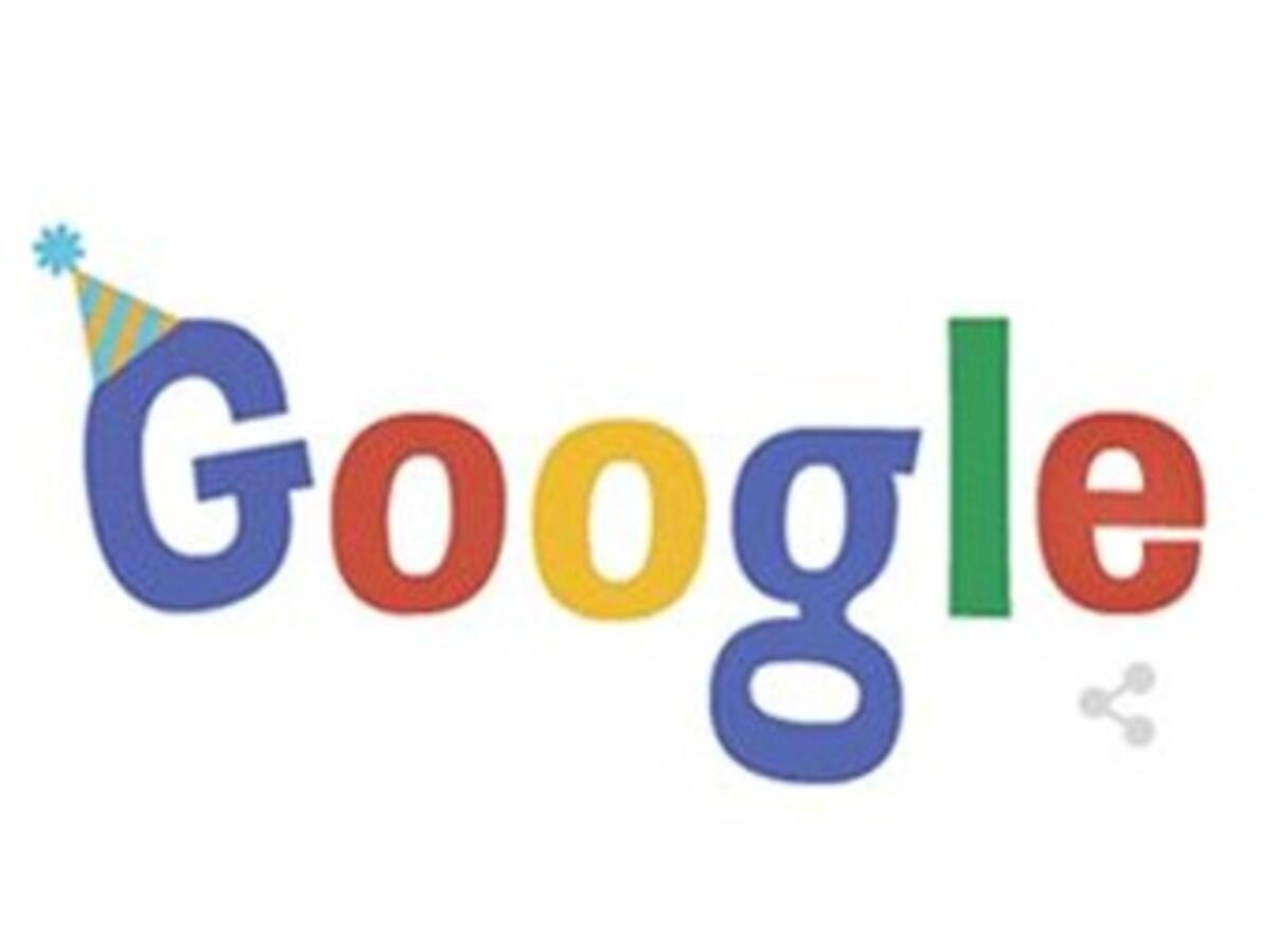Google está de cumpleaños y celebra con un doodle