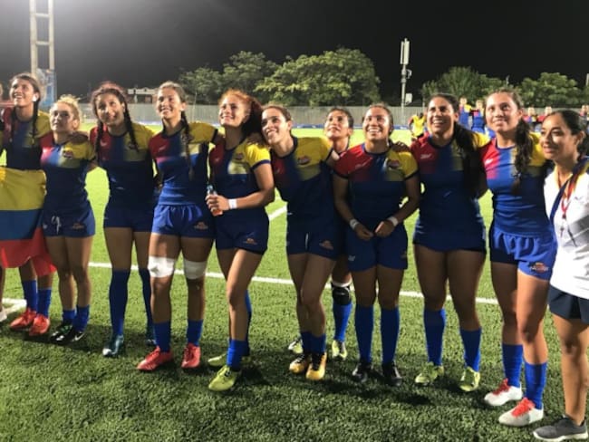 Colombia conquista dos Oros en el rugby masculino y femenino