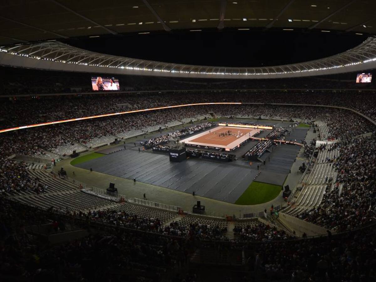 Roger Federer y Rafa Nadal baten récord de asistencia a un partido de tenis