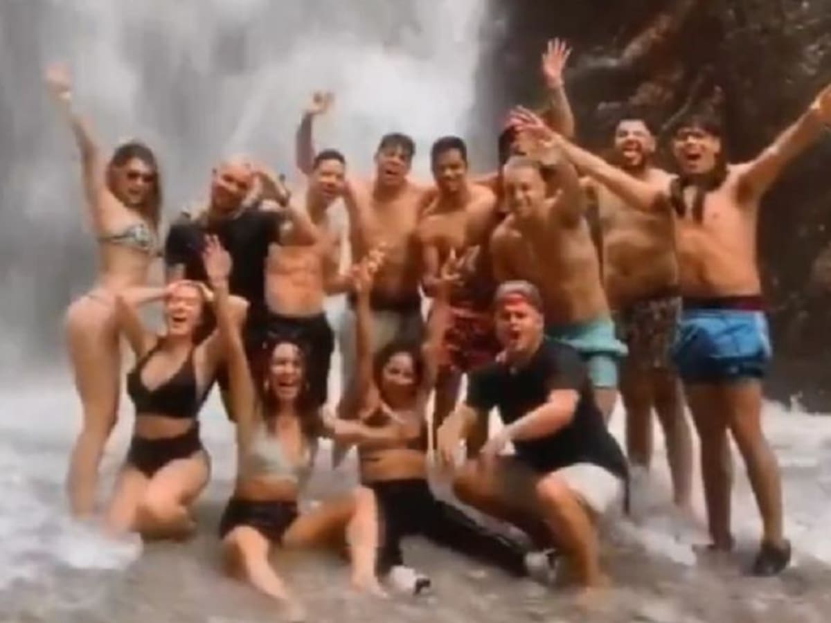 VIDEO: Polémica por paseo de youtubers a una cascada el fin de semana