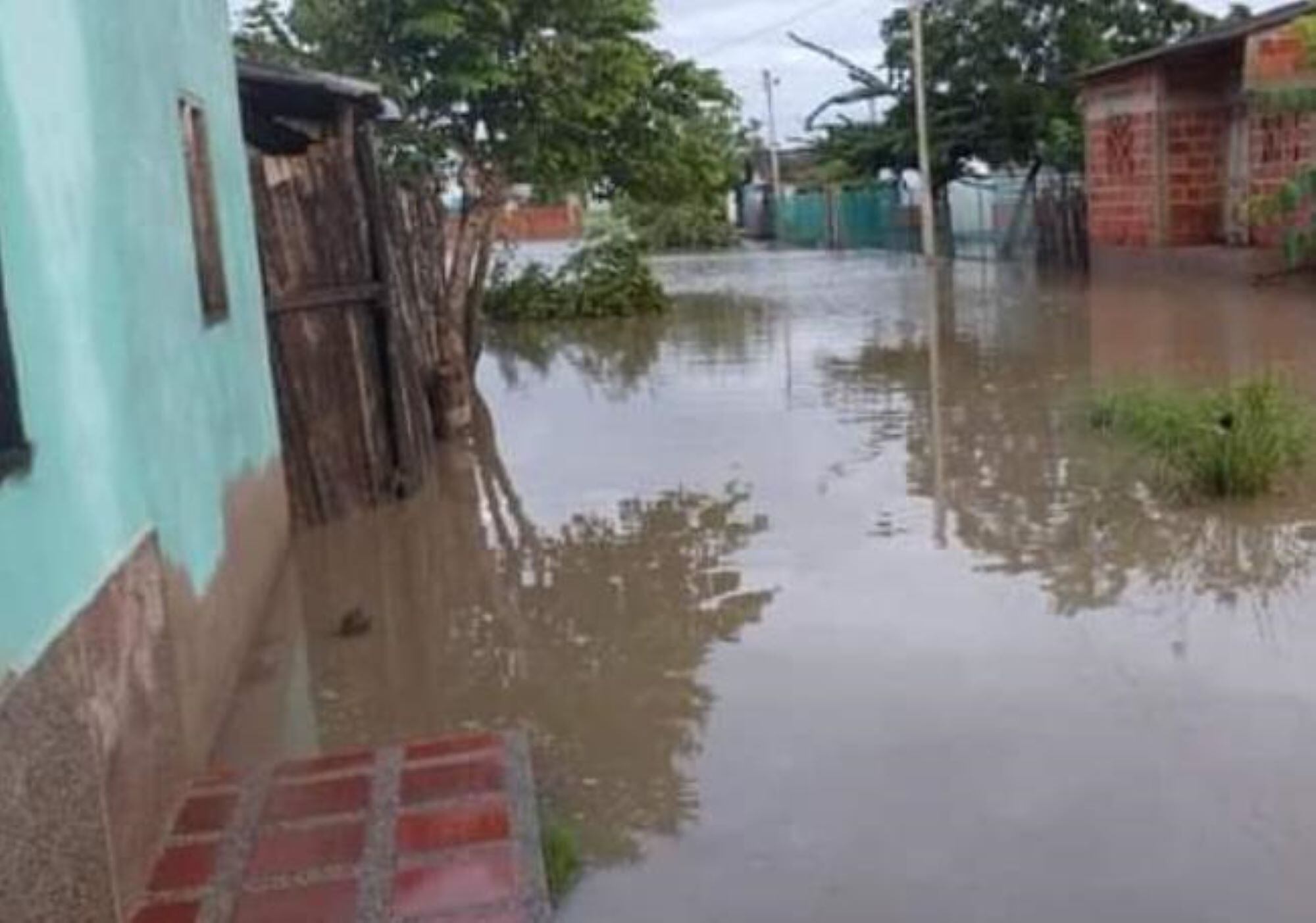 Las lluvias han afectado algunas viviendas/ Archivo Junior Beltrán