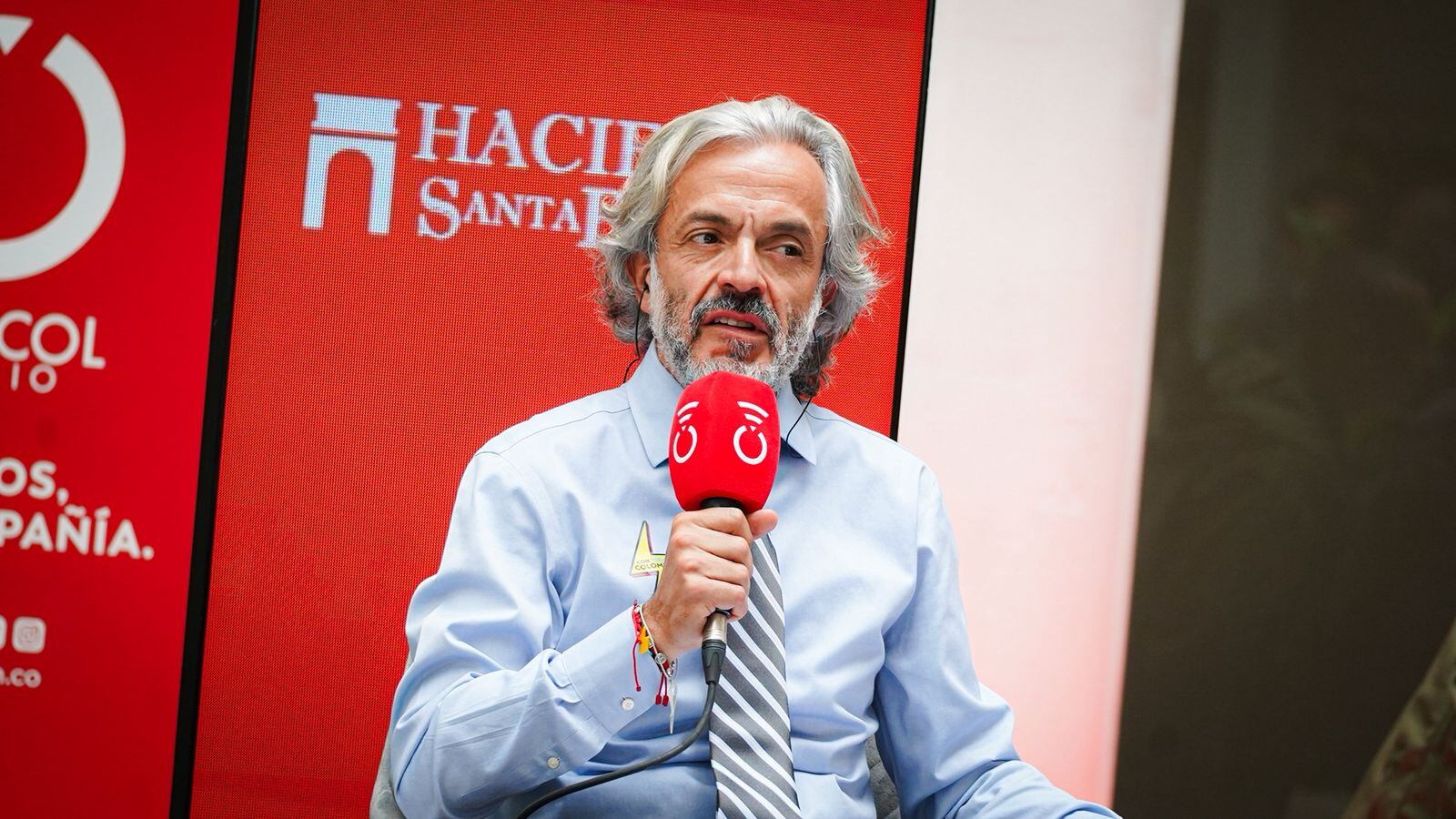 Juan Daniel Oviedo, fórmula vicepresidencial de Paloma Valencia-. Foto: Caracol Radio