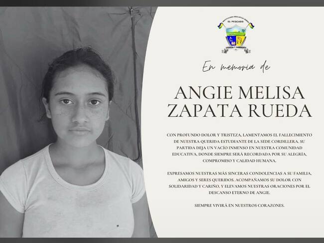 Una joven de 17 años falleció tras deslizamiento de tierra en Santa Fe de Antioquia. Foto: Alcaldía.