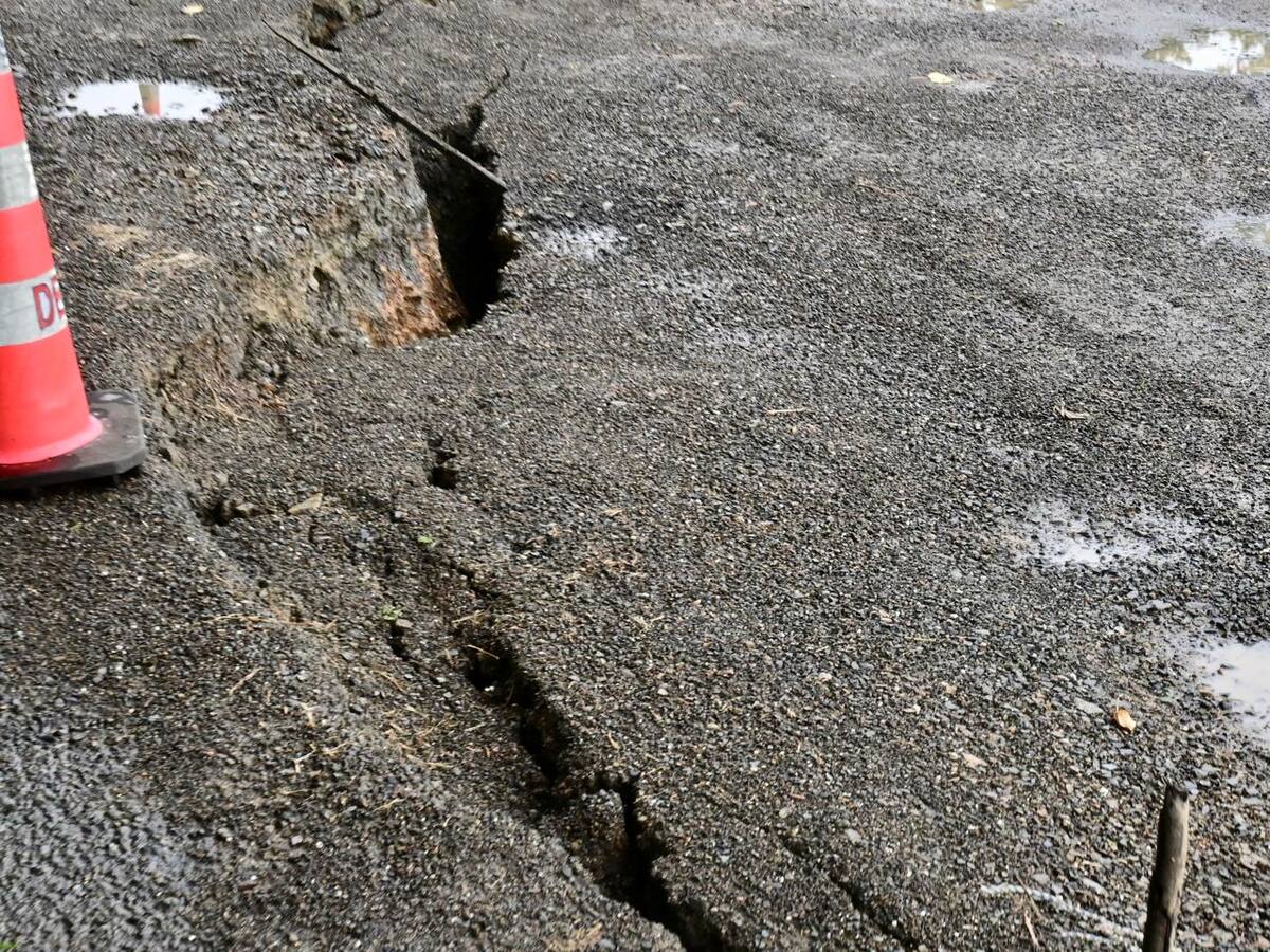 A punto de quedarse sin vía de principal acceso está el municipio de Marsella