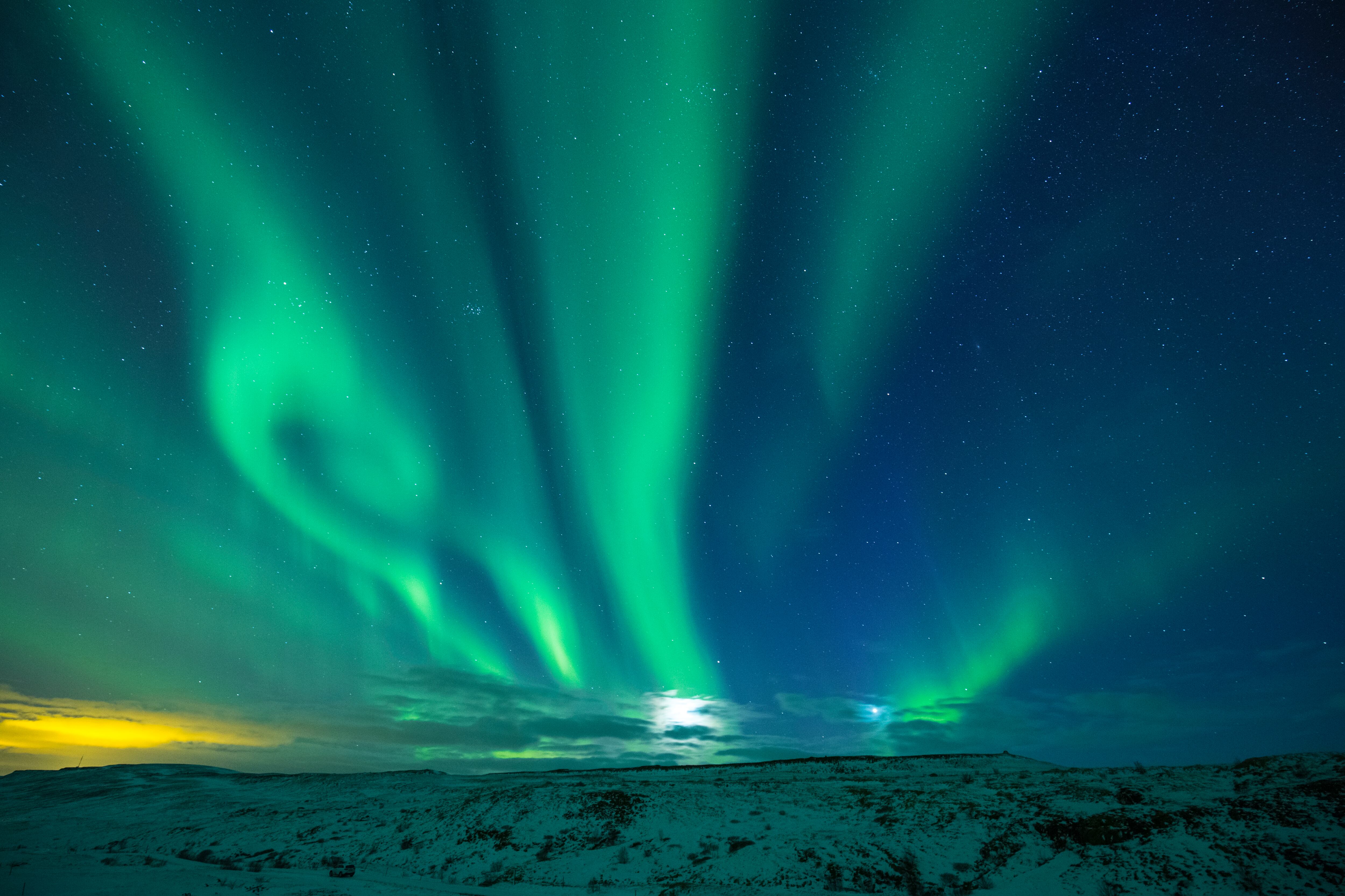 Aurora Boreal, sur de Islandia. (Foto de Tim Graham/Getty Images)