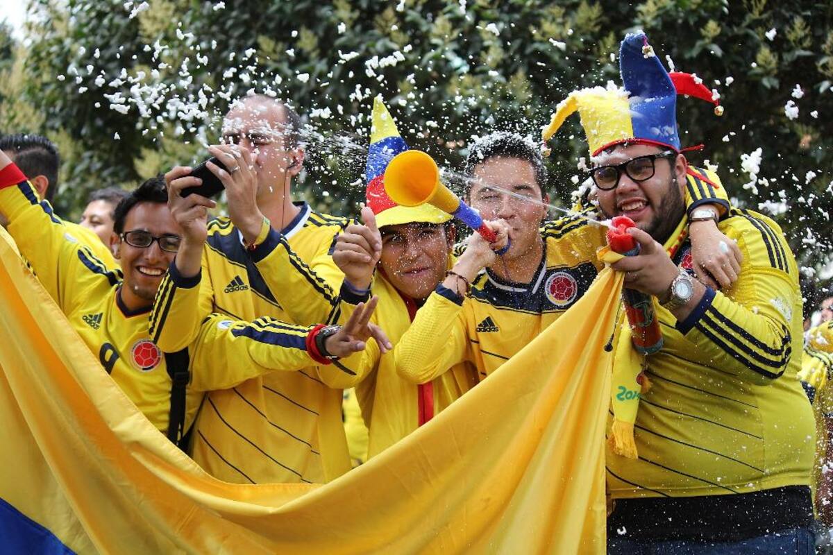 El elenco colombiano acaricia los octavos de final del Mundial Brasil 2014.