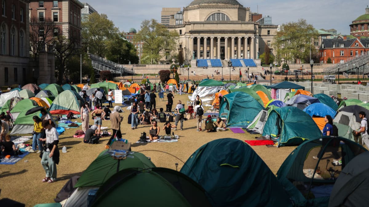 Protestas pro-Palestina en la Universidad de Columbia, ¿qué piden los estudiantes?