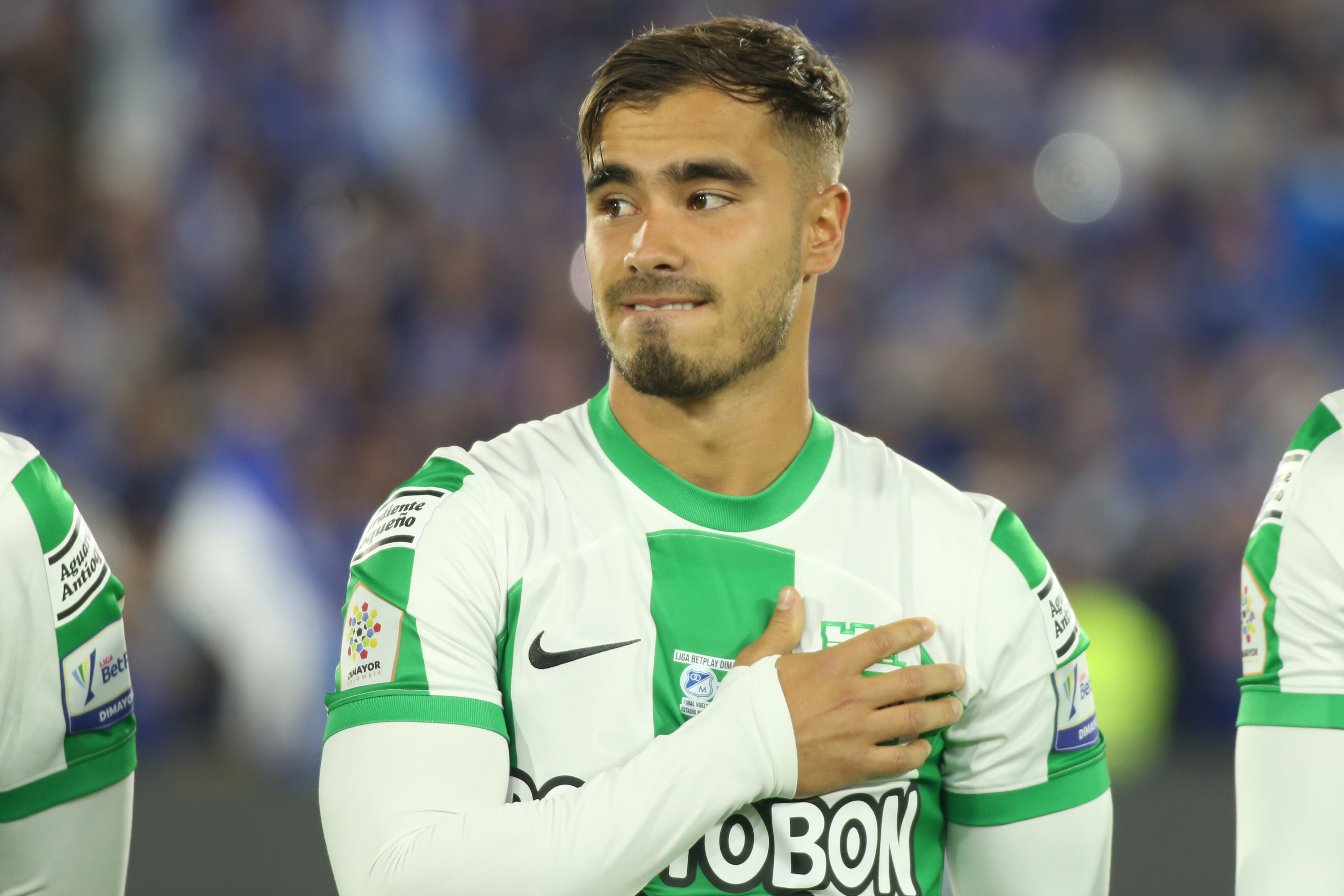 Tomás Angel con Atlético Nacional (Photo by Daniel Garzon Herazo/NurPhoto via Getty Images)