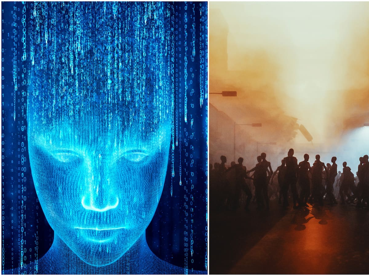 ¿Cómo sería una invasión zombi según la inteligencia artificial? No se aleja de la realidad