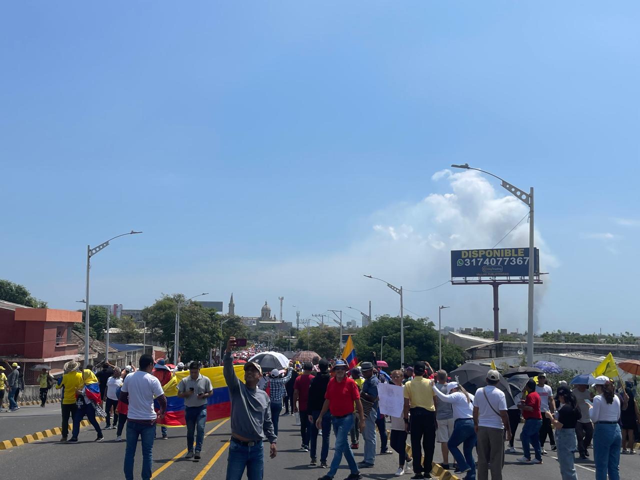 Marchas en Barranquilla