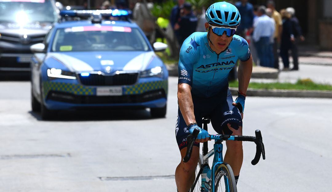 Miguel Ángel López no compite desde su abandono en el pasado Giro de Italia.