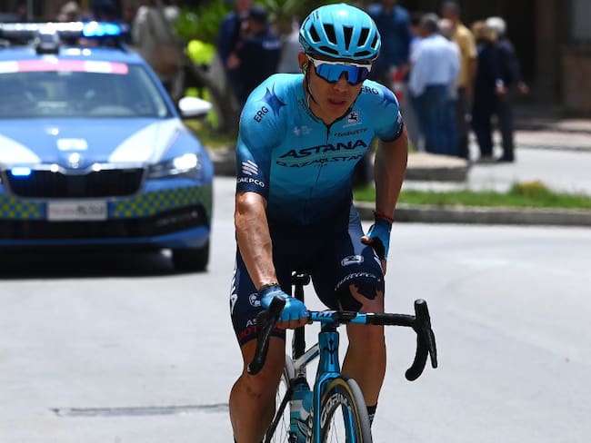 Miguel Ángel López no compite desde su abandono en el pasado Giro de Italia.