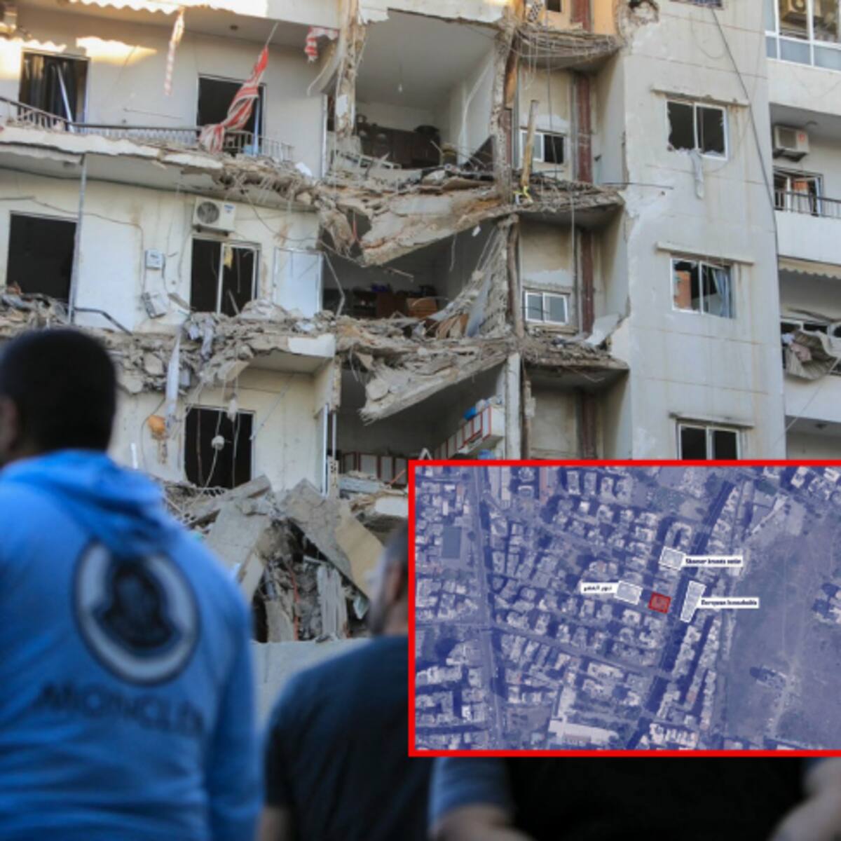 Israel alerta con bombardear siete edificios en Beirut, Líbano