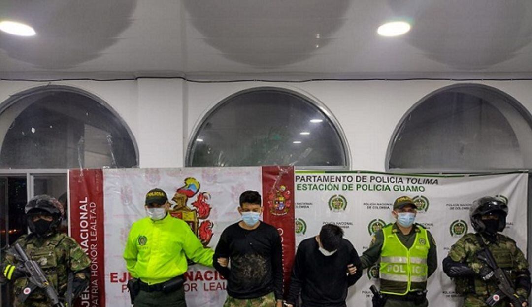 Capturados en San Luis - Tolima