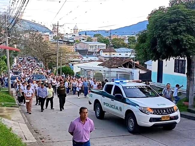 El ambiente es tenso. Foto Redes Sociales.
