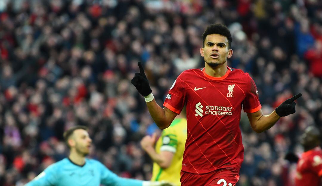 Liverpool 3 - 1 Norwcih City en la Premier League 2022