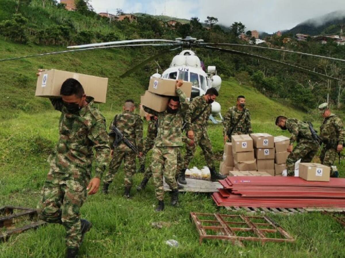 Llegaron 3.1 toneladas de ayudas humanitarias a Ituango
