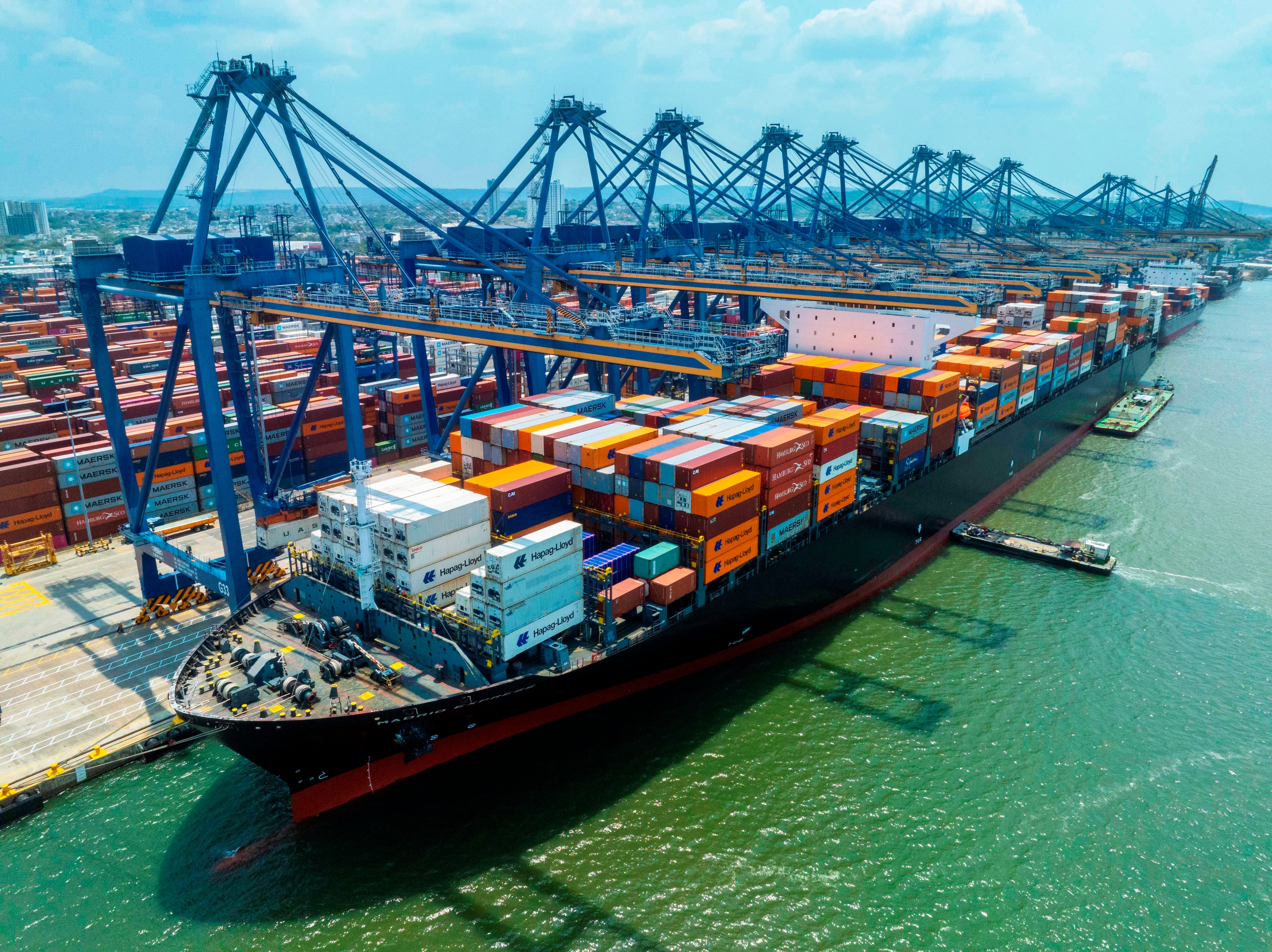 Llegó a Cartagena el primer barco de la Alianza Gemini