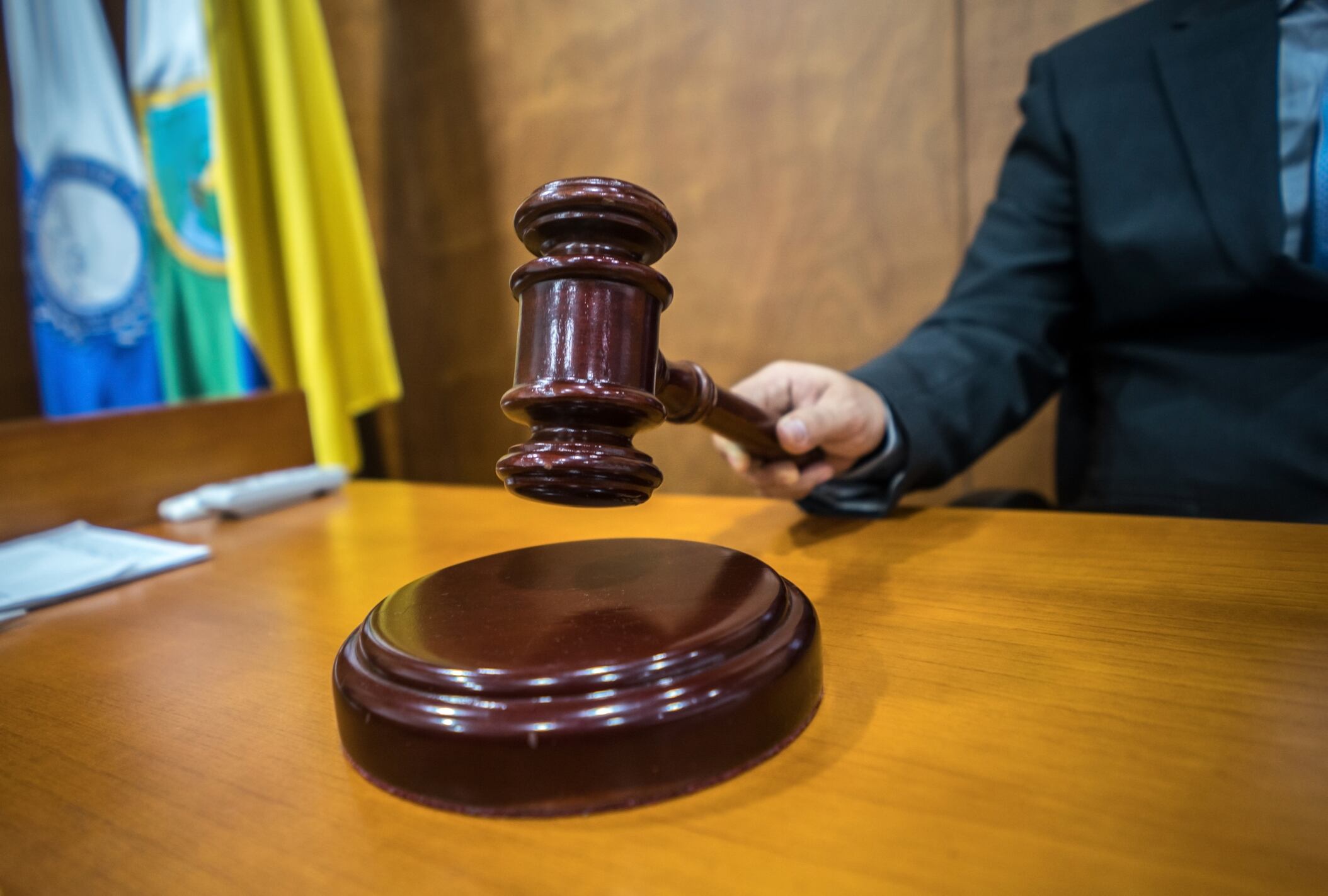 Imagen de referencia de tribunal judicial. Foto: Getty Images.
