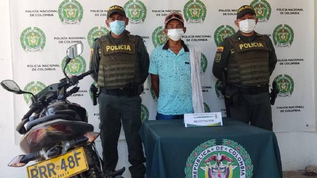 La moto fue reportada como robada mediante modalidad de atraco el 20 de agosto del año 2021.