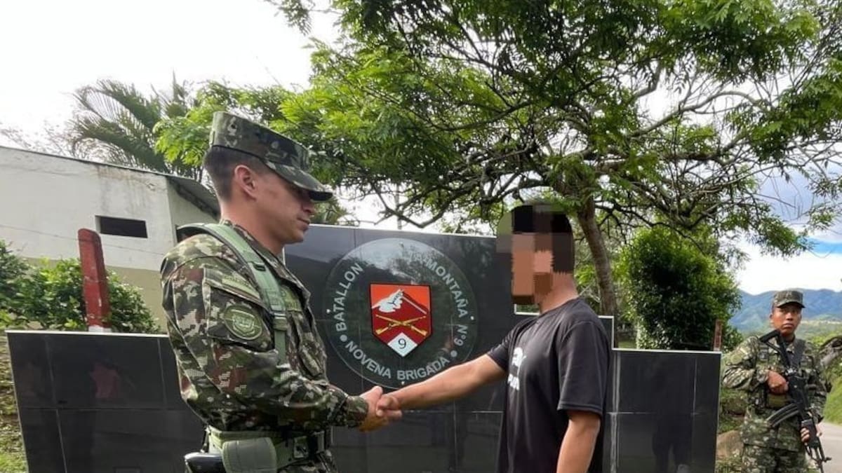 Integrante de estructura de alias ‘Calarcá’ se entregó al Ejército en el Huila