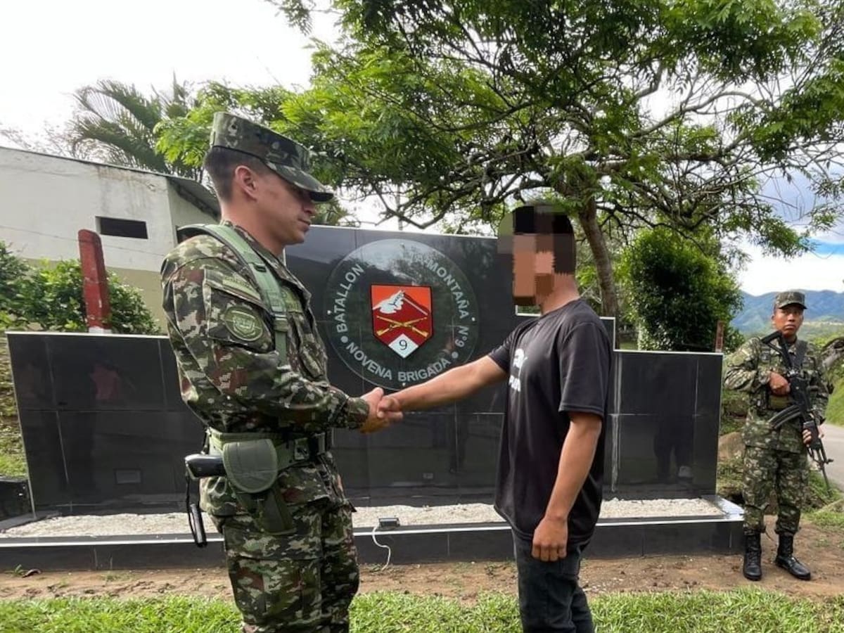 Integrante de estructura de alias ‘Calarcá’ se entregó al Ejército en el Huila