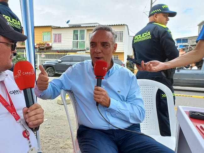 Roberto Jairo Jaramillo, gobernador del Quindío, Foto Vanessa Porras