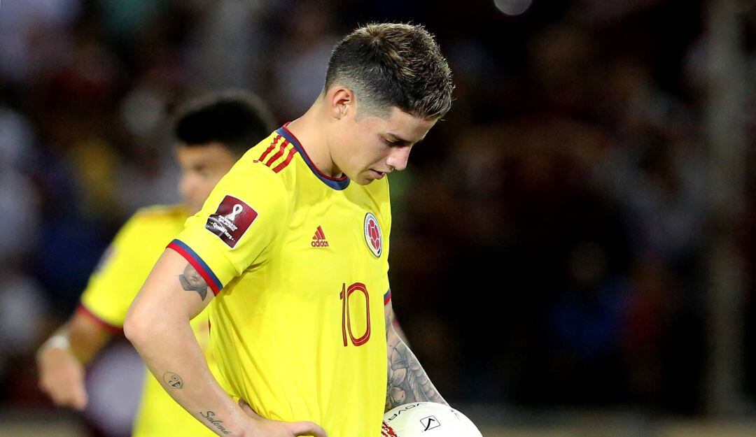 James Rodríguez, mediocampista colombiano.