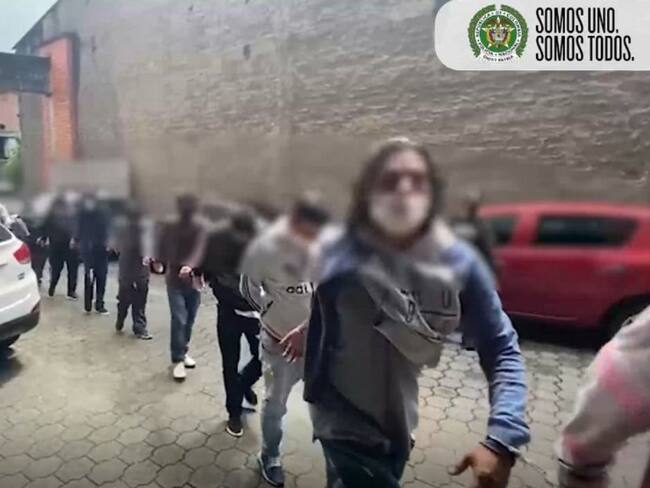 Capturados 16 integrantes del grupo delincuencial &quot;El Ajizal&quot; en Itagüí