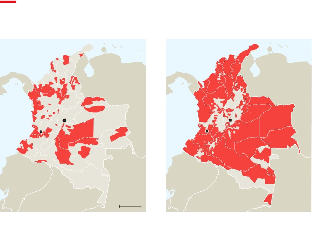Mapas de The Economist sobre grupos armados en Colombia: imprecisiones y realidad del territorio