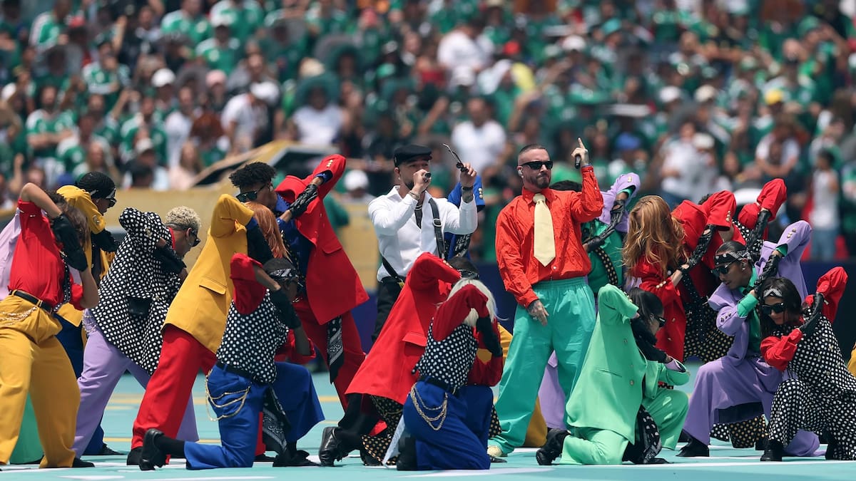 Ryan Castro y J Balvin encendieron la inauguración del Mundial 2026 en el Estadio Azteca