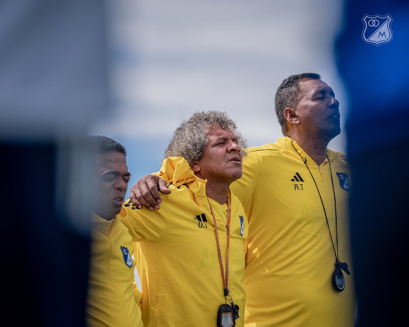 Alberto Gamero, director técnico de Millonarios / Twitter: @MillosFCoficial.