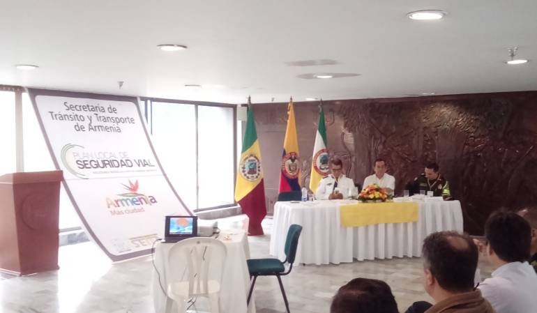 Buscan reducir los altos índices de accidentalidad en el departamento del Quindío