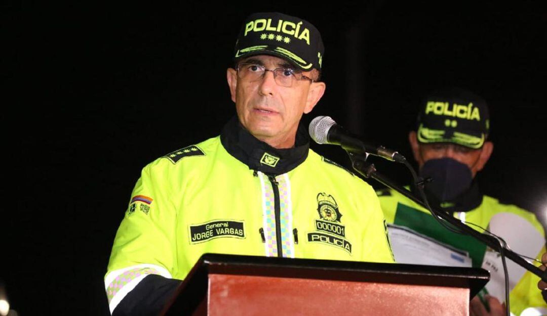 Director de la Policía, general Jorge Luis Vargas.
