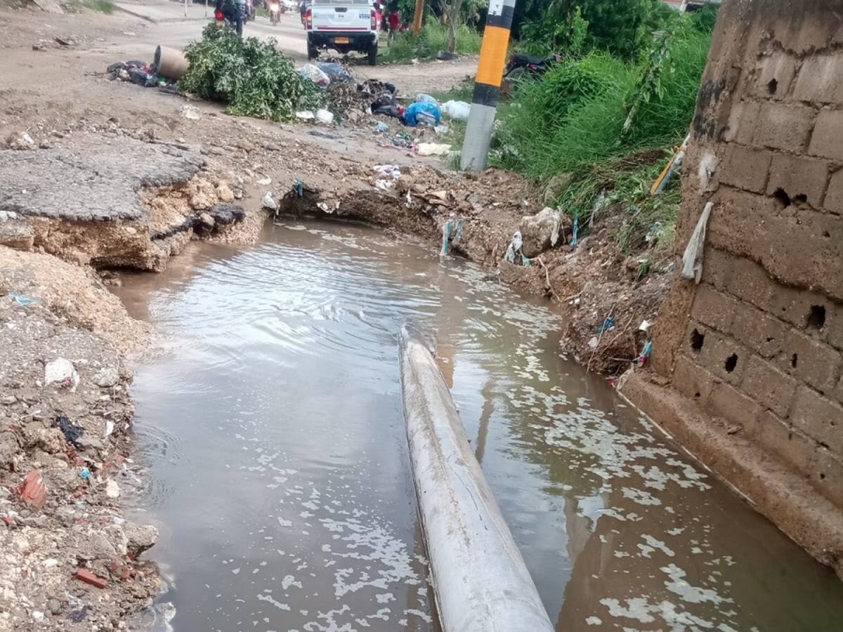 Daño en tubería dejará sin agua al 30% de Cartagena