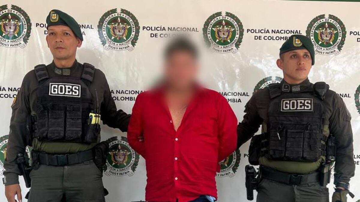 En Neiva capturan un hombre con un arma de fuego ilegal tipo pistola